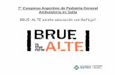 7° Congreso Argentino de Pediatría General Ambulatoria en Salta · 2018-11-14 · Caracteristicas del ALTE/SMSL • 2‐3 semanas antes que la SMSL‐ Se produce en vigilia o sueño