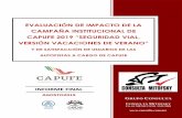 EVALUACIÓN DE IMPACTO DE LA CAMPAÑA ...pot.capufe.mx/.../2019/ESTUDIO_CUANTITATIVO_2019.pdfy Seybaplaya (71.1%), siendo la plaza de cobro de Compostela la de menor conocimiento (25.0%).