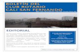 BOLETÍN DEL CLUB ROTARIO CALI SAN FERNANDO · 2017-08-01 · los clubes Interact y Rotaract Cali San Fernando. Es por ello, que para seguir fortaleciendo los lazos para trabajar