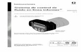 309102f , Sistema de control de fluido en línea Informer · 2020-04-02 · Sistema de control de fluido en línea Informer Presión máxima de funcionamiento del fluido: 28 MPa ...