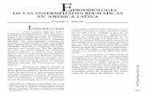 PIDEMIOLOGIA DE LAS ENFERMEDADES REUMATICAS EN …hist.library.paho.org/Spanish/BOL/v101n4p309.pdf · 2003-09-09 · E PIDEMIOLOGIA DE LAS ENFERMEDADES REUMATICAS EN AMERICA LATINA