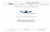 AEROPUERTO DE CATAMARCA - Aviacionline.com · desde reguladores de corriente constante con posibilidad de variación de brillo en 5 (cinco) niveles y un sistema de luces de descarga