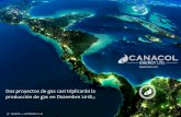 Dos proyectos de gas casi triplicarán la producción de gas en … · 2017-09-27 · •Gasoducto paralelo a Jobo →Sincelejo •Construir nuevo gasoducto Cartagena→ Barranquilla