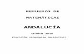 Refuerzo de Matemáticas 2º ESO: Andalucía€¦ · Web viewREFUERZO DE MATEMÁTICAS ANDALUCÍA SEGUNDO CURSO EDUCACIÓN SECUNDARIA OBLIGATORIA ÍNDICE 1. INTRODUCCIÓN 2 2. EL CURRÍCULO