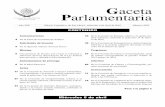 Gaceta Parlamentariagaceta.diputados.gob.mx/PDF/63/2016/abr/20160406.pdf · adicionan diversas disposiciones de la Ley Federal para prevenir y eliminar la Discriminación Autorizaciones