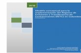 Modelo conceptual para la implementación del Registro de ...proyectos.andi.com.co/Ambiental/SiteAssets/Paginas...sobre la naturaleza y cantidad de emisiones y transferencias al ambiente