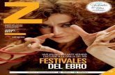 FESTIVALES DEL EBRO - Zaragoza€¦ · la muestra internacional se pusieron en marcha los. Festivales del Ebro, un cajón de sastre cultural y festi vo para los meses de más calor.