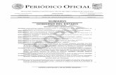 ÓRGANO DEL GOBIERNO CONSTITUCIONAL DEL ESTADO LIBRE … · 2019-02-08 · EGIDIO TORRE CANTÚ, Gobernador Constitucional del Estado Libre y Soberano de Tamaulipas, en ejercicio de