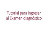 Tutorial para ingresar al Examen diagnóstico - Universidad de …campusvirtual.sems.udg.mx/servicios_cv/examDiagnostico/... · 2019-01-19 · Una vez que ingresaste tu código y