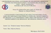 UNIVERSIDAD NACIONAL AUTÓNOMA DE NICARAGUA, …cies.edu.ni/cedoc/digitaliza/t822/Presentacion t822.pdfuniversidad nacional autÓnoma de nicaragua, managua. centro de investigaciones
