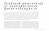 Salud mental y medicina psicológica - Revista de la ... do a los no especialistas, Juan Ramón de la Fuente y Gerhard Heinze coordinaron el libro Salud mental y medicina psicoló