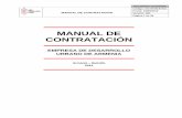 MANUAL DE CONTRATACIÓN - edua.gov.coedua.gov.co/wp-content/uploads/MANUAL-DE-CONTRATACION.pdf · Documento Controlado MANUAL DE CONTRATACIÓN Código: GG-M-MCE-001 Fecha: 03/09/2012