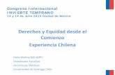 Derechos y Equidad desde el Comienzo Experiencia Chilena · 2015-07-15 · trabajo y el ingreso familiar . ... enfoque de derecho, la participación social y la toma de decisiones