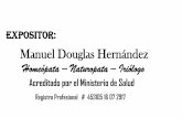 Manuel Douglas Hernández · 2018-10-16 · El Consciente (el cual usted cree que es USTED) esta siempre trabajando con ideas propias convirtiendolas en pensamientos que modelan su