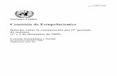 Comisión de Estupefacientes€¦ · Estimaciones de recursos correspondientes al Fondo del Programa de las Naciones Unidas para la Fiscalización Internacional de Drogas Recursos