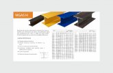 VIGAS H - CorreaguaVIGAS H Producto de sección transversal en forma de H, que se obtiene por laminación de techos precalentados hasta una temperatura de 1250 C. Vigas de acero ASTM