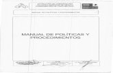 MA UAL DE POLÍTICAS Y PROCEDIMIENTOS · 2019-05-14 · 1 . SECRETARÍA DE GOBERNACIÓN TALLERES GRÁFICOS DE MÉXICO COORDINACIÓN DE CONTABILIDAD. MANUAL DE POLÍTICAS Y PROCEDIMIENTOS