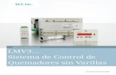 LMV3… Sistema de Control de ...scccombustion.com/pdf/brochures/spanish/176495 SCC... · n Comisionamiento sin esfuerzo, programación simple y una instalacion fácil permite el