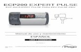 ECP200 EXPERT PULSE - pego.it · - Interruptor magnetotérmico diferencial integrado para la protección y el seccionamiento de la unidad frigorífica. - Caja ABS autoextinguible