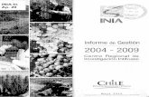 Informe Gestión 2004 2009 - INIAbiblioteca.inia.cl/medios/biblioteca/apartado/NR37731.pdf · En calidad de la producción: definición de un terroir oleícola (para producción de