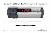 ECP200 EXPERT 2EV - PEGO · - Interruptor magnetotérmico diferencial integrado para la protección y el seccionamiento de la unidad frigorífica (Para volver eficaz la protección,