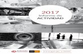Informe de ACTIVIDAD 2017 - Redtransfer · Informe de ACTIVIDAD 2017 2017 Informe de ACTIVIDAD. El proyEcto InnovatIon PractItIoners ... • Valorización de la I+D: el núcleo del