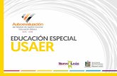 2015 - 2016 EDUCACIÓN ESPECIAL USAER · 2016-04-28 · Ciclo Escolar 2015-2016 Monterrey, Nuevo León, ... de Gestión, de modo que favorezcan las decisiones que lleven a establecer