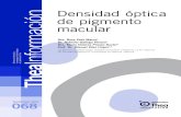 Densidad óptica de pigmento macular - Laboratorios Thea · 2019-02-19 · de ojo. Esto conduce a una clasificación subjetiva e influenciada por la variabilidad interobservador 17