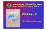 ETSI de Caminos, Canales y Puertos - Academia Cartagena99 0.495 (4... · 2019-03-23 · Universidad Alfonso X El Sabio ETSI Caminos, Canales y Puertos Forma de trabajo para definir