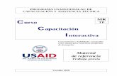 PROGRAMA USAID/OFDALAC DE...El presenta material está basado en el Curso de Capacitación para Instructores (CPI) del Programa USAID/OFDALAC de Capacitación y Asistencia Técnica