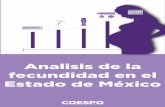 Analisis de la fecundidad en el Estado de Méxicocoespo.edomex.gob.mx/sites/coespo.edomex.gob.mx/... · natural de los seres humanos para reproducirse y procrear reviste una gran