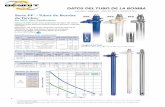 DATOS DEL TUBO DE LA BOMBA - Benoit Sp.pdf · tratamiento de agua, limpiadores, soluciones de enc hapado, soluciones de diálisis renal, sanitario, líquido de la emision de diesel