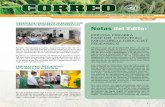 GERENTE DE FEDEARROZ SE REUNIÓ CON ARROCEROS ...fedearroz.com.co/revistanew/correo_287.pdf · to mantenimiento y calibración. “El objetivo es que los productores tengan mayor