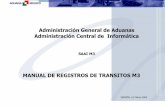 Administración General de Aduanas Administración Central de … · 2012-08-17 · ADMINISTRACIÓN DE ANÁLISIS DE PROCESOS ADMINISTRACIÓN GENERAL DE ADUANAS ADMINISTRACIÓN CENTRAL