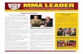 MMA LEADER · Glenn Hill aseguran el banderín dorado a la asta de la compañía Delta. MMA LEADER ... al aire libre y desafíos en el campo Back 40. Los estudiantes de primer año