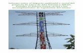 Informe sobre el impacto ambiental y social del proyecto ... · Informe sobre el impacto ambiental y social del proyecto de Línea de Alta Tensión a 400 kV. Peñalba-El Arnero-Isona,