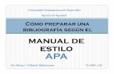manual de estilo APAsgpwe.izt.uam.mx/files/users/uami/sabi/Documentos... · Manual de estilo Es una guía que proporciona las normas para la elaboración y presentación correcta