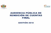 ESTADO PLURINACIONAL DE BOLIVIA...de vacunas • Se realizó La semana de Vacunación en las Américas Presupuesto Asignado (En millones de Bs.) Presupuesto Ejecutado (En millones