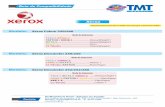 xerox guia de compatibilidade tmt brasil · 2019-01-31 · Xerox Guia de Compatibilidade Modelo: Xerox Colour 550/560 Importante: Para TTC e CPM use sempre o formato A4R! Modelo: