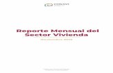 Reporte Mensual del Sector Viviendasniiv.conavi.gob.mx/doc/mensual/201911.pdf · REPORTE MENSUAL DEL SECTOR VIVIENDA N O V I E M B R E - 2019 • Crédito Individual a la vivienda