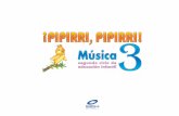 Autoras - Galinova Editorial · El libro Pipirri, pipirri Música 3 es ... - Este curso, como ya sois los mayores de infantil, vamos a trabajar en el aula de Música del colegio.
