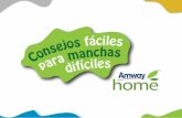Amway Home quiere compartir contigo · • SA8 Detergente Concentrado para Ropa. (líquido o en polvo) • SA8 Suavizante para Ropa. Tratamiento sugerido 1. Prepara una solución