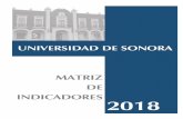 ÍNDICE - Universidad de Sonora · Unidad de Medida Línea Base 2017 Meta Institucional 2018 Responsables 2.1 Porcentaje de estudiantes de licenciatura que permanecen en cada programa
