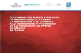 DOCUMENTO DE MAPEO Y REPORTE DE BUENAS PRçCTICAS … · La Convención de las Naciones Unidas Contra la Corrupción (UNCAC, 2003), por sus siglas en inglés, a la que México está