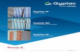 PLACA ESTÁNDAR · 2019-02-06 · La Placa de yeso Gyplac es fabricada bajo los más estrictos controles y estándares de calidad internacional, cumpliendo con las especifi-caciones