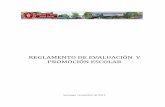 REGLAMENTO DE EVALUACIÓN Y PROMOCIÓN ESCOLAR - COLEGIO UNIVERSITARIO EL SALVADOR · 2016-03-21 · El Colegio Universitario El Salvador, tendrá un régimen de evaluación semestral