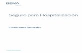 Seguro para Hospitalización...2 de 20 CONDICIONES GENERALES Seguro para Hospitalización “En cumplimiento a lo dispuesto en el artículo 202 de la Ley de Instituciones de Seguros
