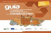 de la - UPTA ·  de reciclado para autónomos y trabajadores de microempresas del sector de la construcción