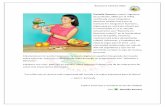 Recetario lunches niños - Jugos para el Almajugosparaelalma.com.mx/wp-content/uploads/2019/08/... · Colaboro con el Dr. Mercola en Español sobre nutrición infantil, una de las