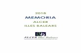 ALCER ILLES BALEARS · 2019-09-20 · ALCER ILLES BALEARS | Memoria 2018 3 Junta directiva y órganos de gobierno: La Asociación ALCER ILLES BALEARS se rige por los Estatutos funcionales